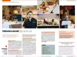 Presse - Le Relais du Coche - Restaurant Eyguieres - restaurant EYGUIERES